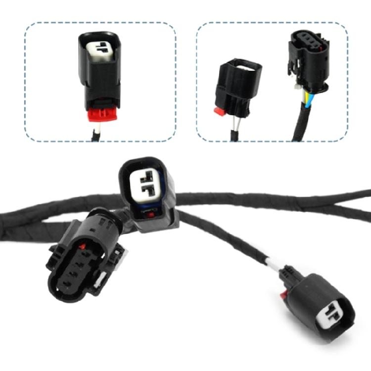 Fahrzeug-Kraftstoffverteilerleiste Einfache Plug & Play-Designs Kraftstoffverteilerleiste Motor Linke Seite Hohe Haltbarkeit Fahrzeugzubehör für Auto