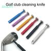 Set Affilacanalature per Mazze da Golf - Compatto, Riutilizzabile, Strumento a 6 Punte per Riscanalare e Pulire per Prestazioni Migliori