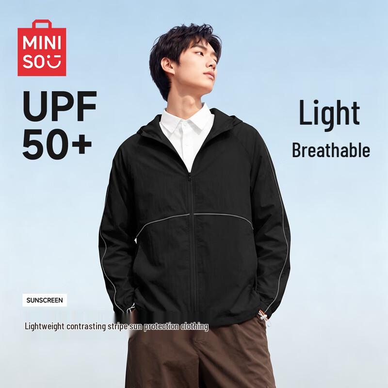 MINISO Men's UV Protection Cooling Sun Jacket