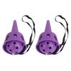 2 Set Catch A Ball Set Plastic Matte Surface Stable Grip Throw and Catch Ball for Reflexivity
