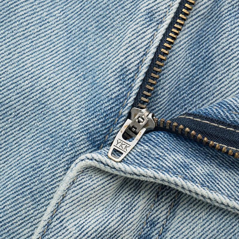 HAZZYS Women's 2025 Spring Retro Loose Straight Jeans