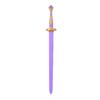 3D Printed Cosplay Sword PLA Retractable Role Playing Sword Collectible Cosplay Costume Prop for Festival Holiday Gifts