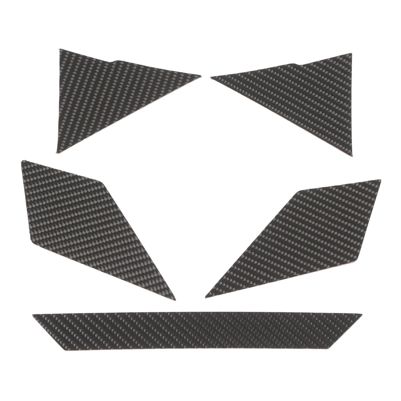 

5Pcs UTV Front Face Panel Trim Carbon Fiber Replacement for Polaris RZR PRO XP 2021 Onwards