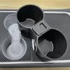 Car Central Armrest Storage Box For Tesla Model 3 / Y  2022 2023 Hidden Box Cup Holder Flocking Organizer Containersr