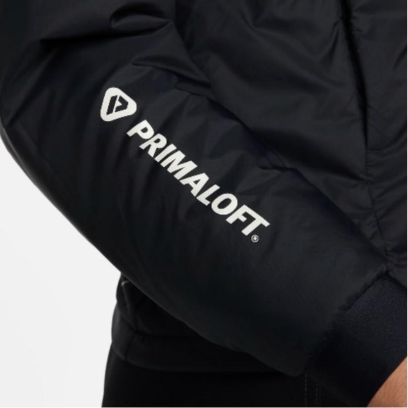 Nike Solid Color Hooded Zip-Up Long Sleeve Jacket Women Jacket Black DQ5841-010