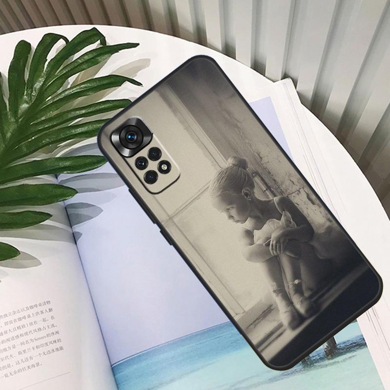 Ballerina Girl Dancing For Xiaomi Redmi 10C 9C 12C 10A 9T Case For Redmi Note 12 8 9 10 11 Pro 9S 10S 11S Cover