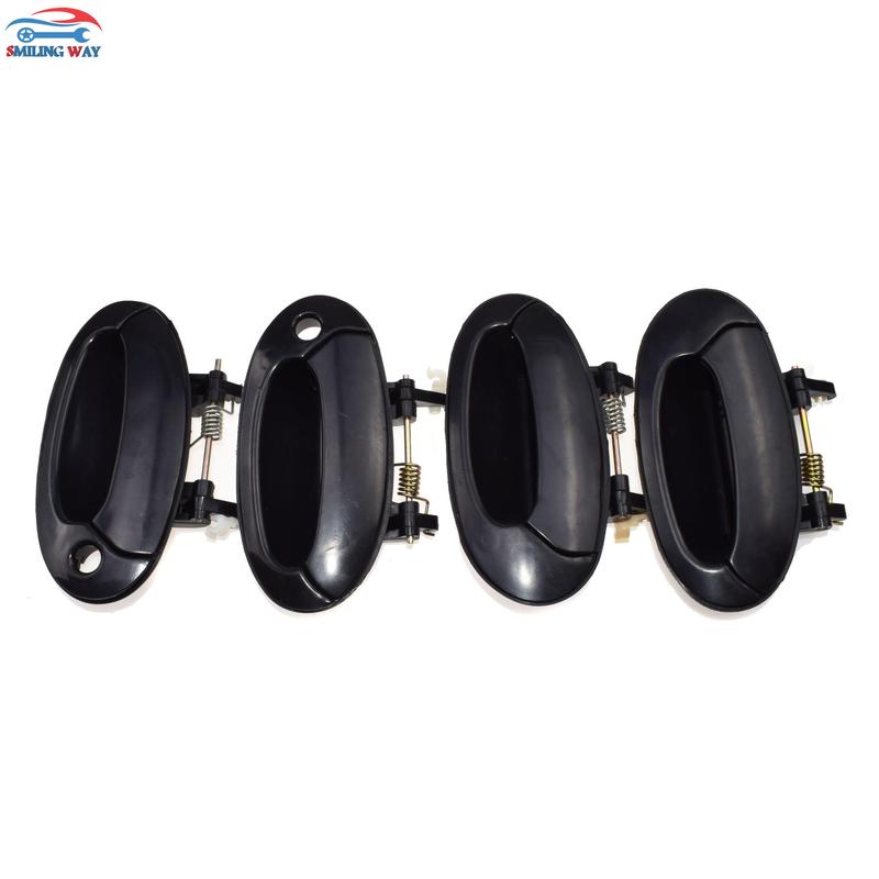4pcs Outside or 4pcs Ide Door Handle Front Rear Left Driver Passenger Right For Hyundai Elantra 1996 1997 1998 1999 2000
