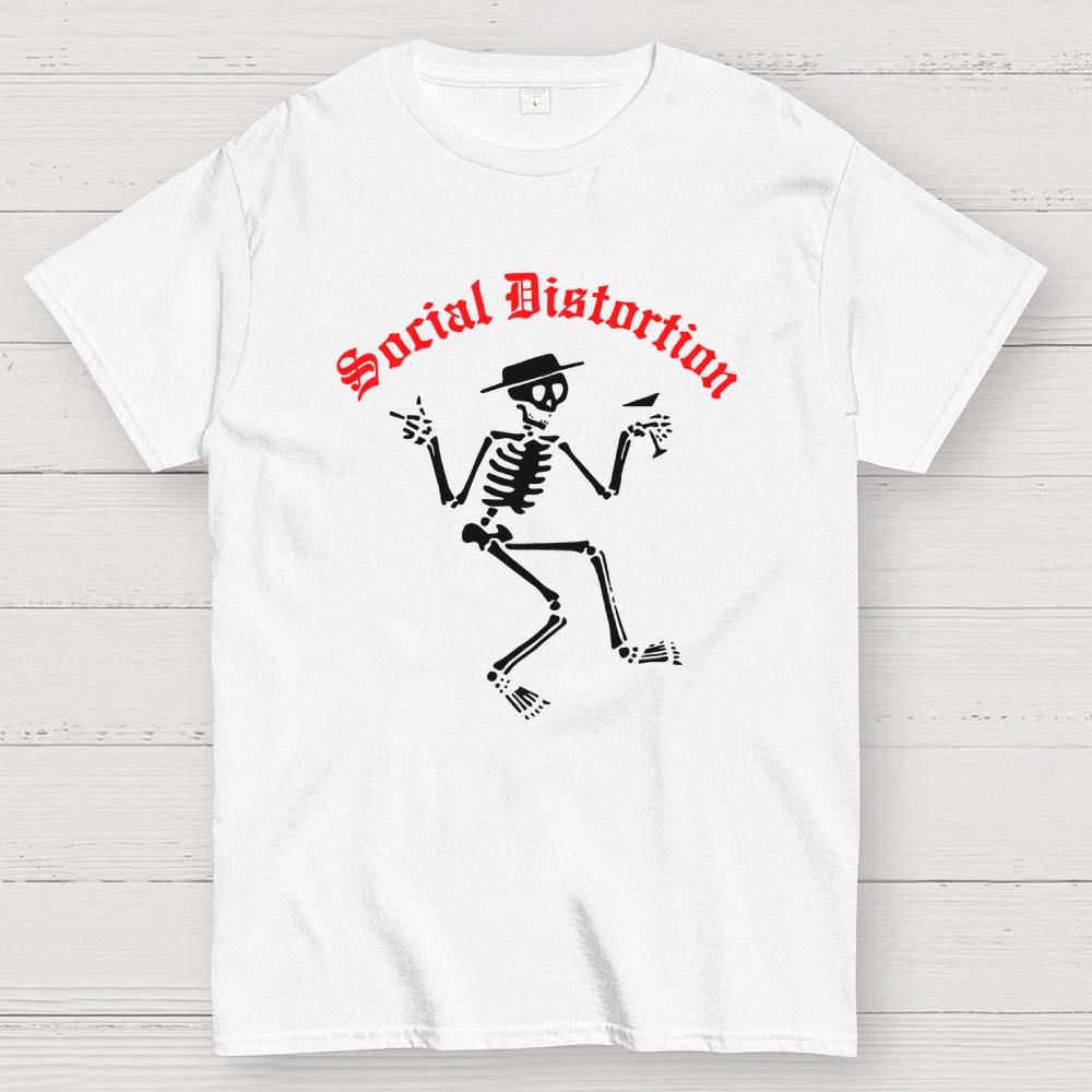 Social Distortion Cotton Summer Casual Cool Loose T-Shirt