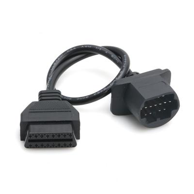 17pinový na 16pinový kabel OBDII OBD2 Kabel Diagnostický adaptér Konektor Pro Mazda