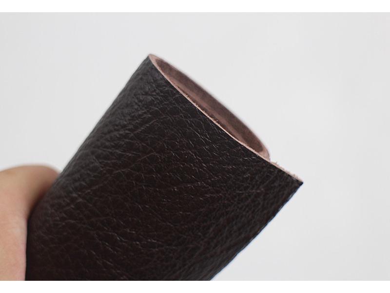 2.0mm Thick Coffee-Colored Cowhide Leather Sofa Cushion Mat