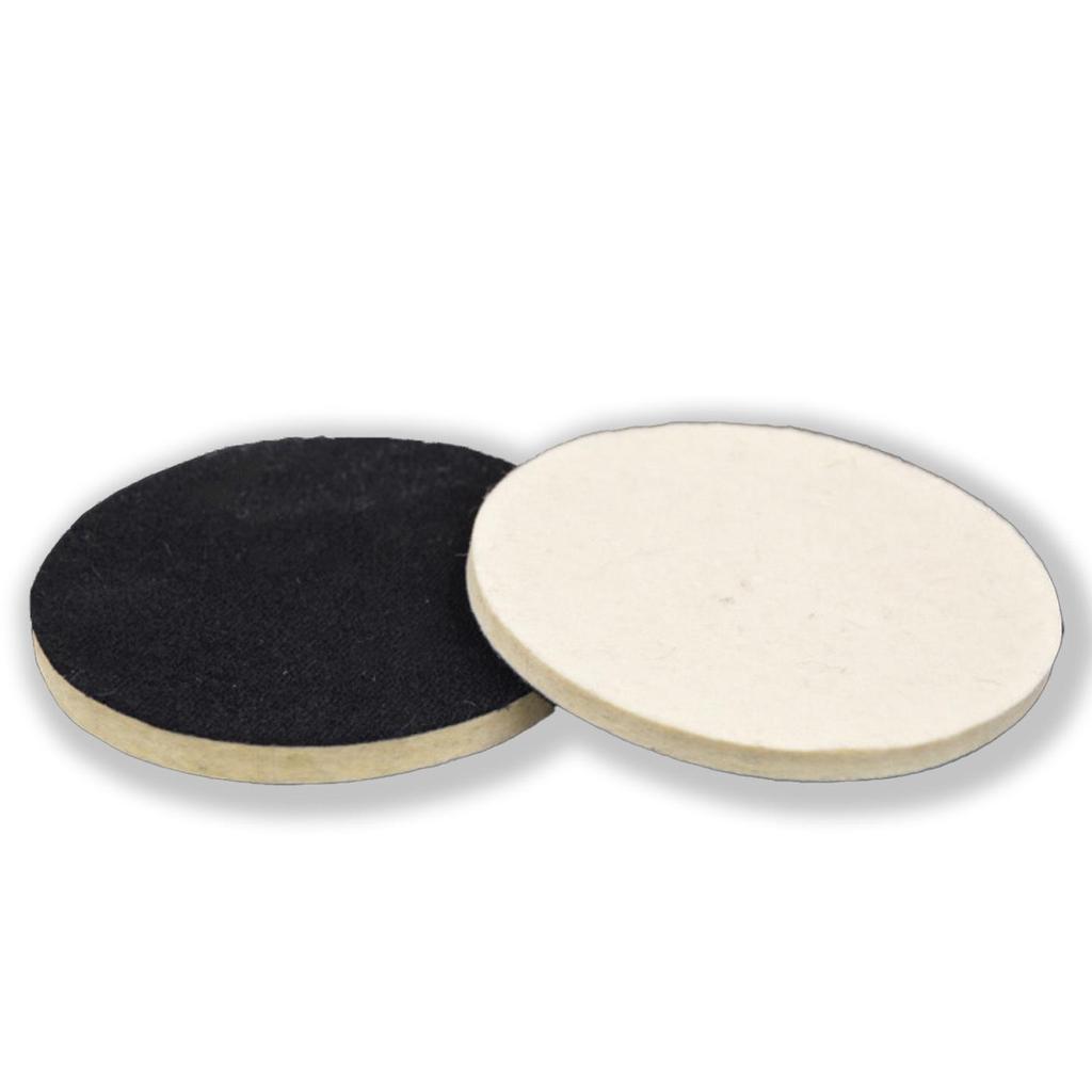 Wool Flat Polishing Disc: Self-Adhesive Pad for Glass and Mirror
