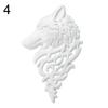 Vintage Women Men Wolf Lapel Brooch Pin Collar Jewelry Shirt Jeans Jacket Badge