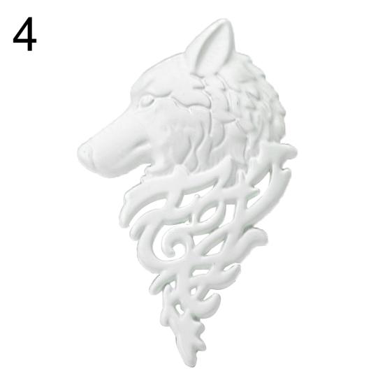 

Винтажная мужская женская брошь на лацкан в форме животного, ювелирная булавка на воротник рубашки, джинсов, куртки, значок белый