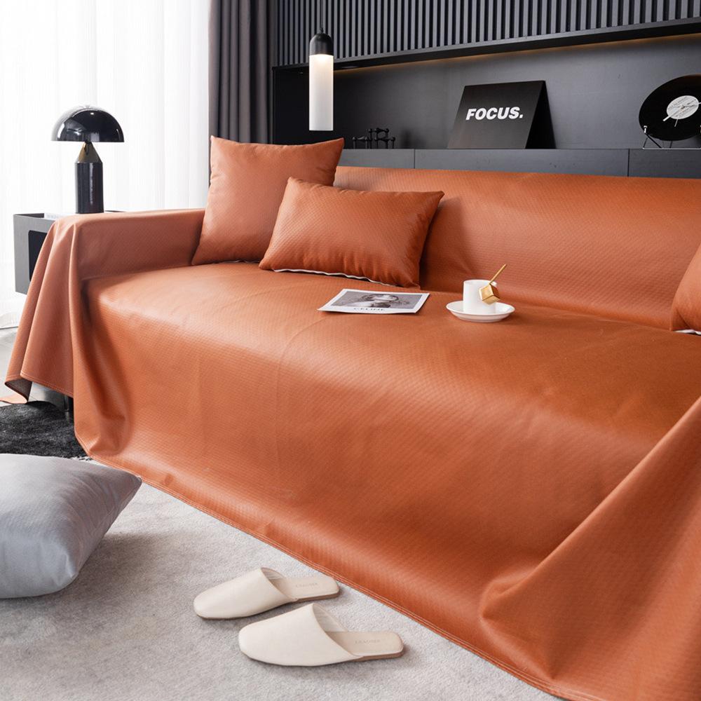 

Простой технический тканевый водонепроницаемый чехол для дивана на все времена года, устойчивый к моче животных, царапинам кошек, антипригарный, нескользящий чехол для дивана 90*160cm