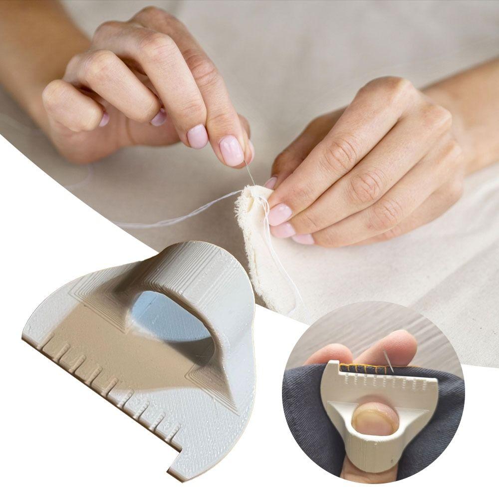 Non-Slip Sewing Template Kit with Scale DIY Hand Sewing Aids Seam Guide  for Consistent Stitches