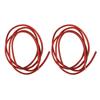 2pcs Cowhide Sewing Machine Belt Red Color Brown Color Treadle Sewing Machine Belt 72 Inch Cowhide Sewing Belt Household Use