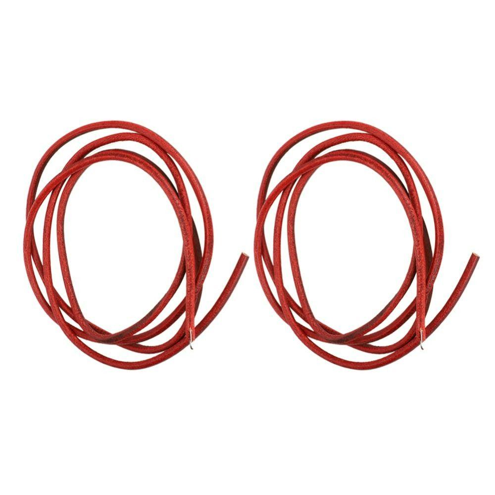 2pcs Cowhide Sewing Machine Belt Red Color Brown Color Treadle Sewing Machine Belt 72 Inch Cowhide Sewing Belt Household Use