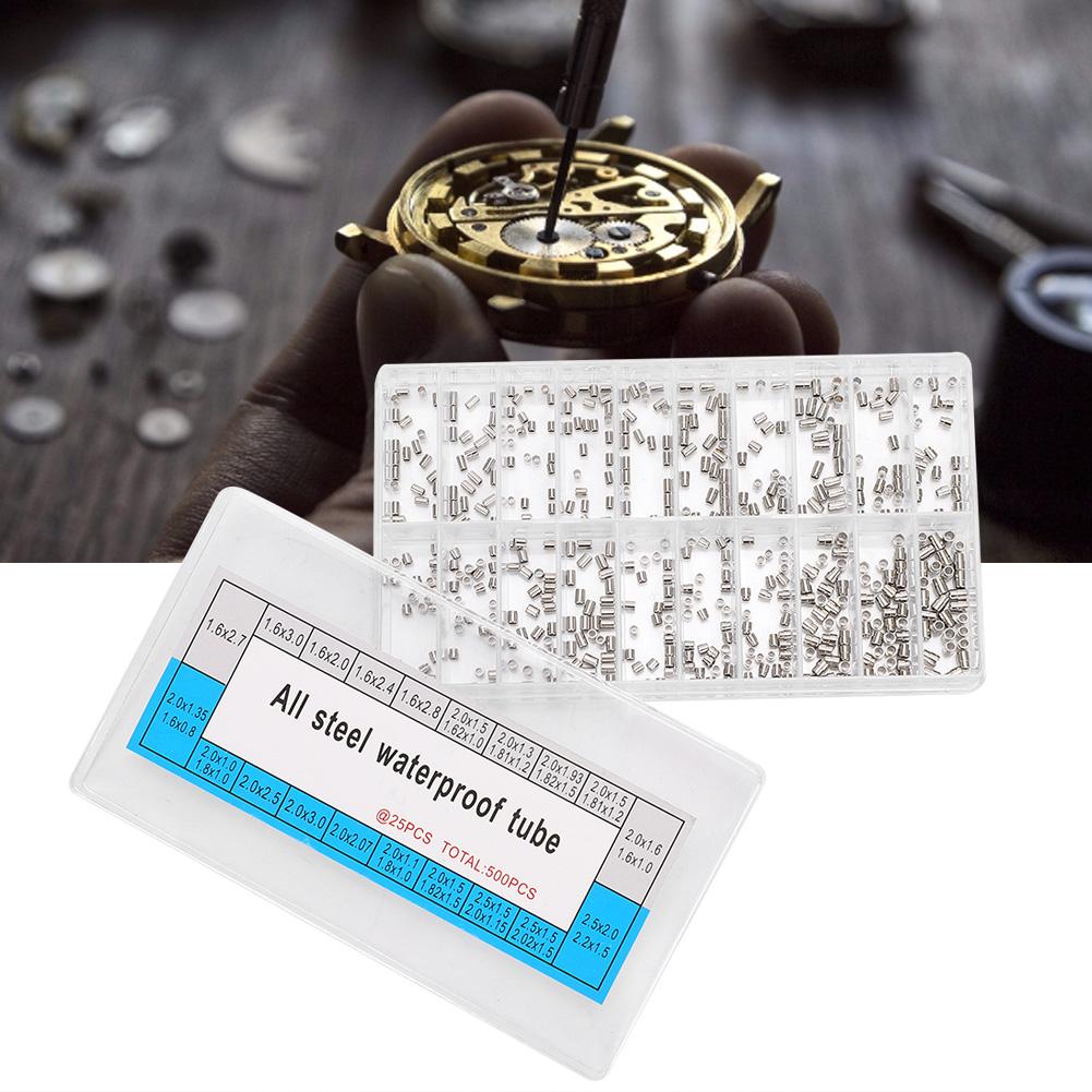 Watch Case Tubes Replacement Spare Parts Accessory Watch Repairing Tool Kit