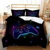 Gamepad Duvet Cover Gamer Bedding Set King For Boys Girls Teen Video Games Quilt Cover Microfiber 3D Gaming Controller Bed Sets