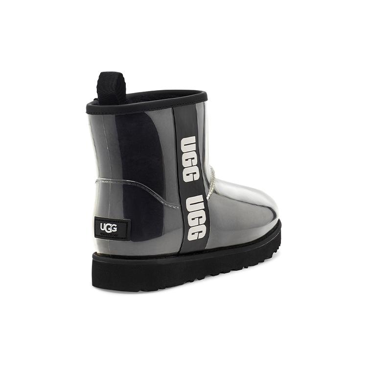 New UGG Classic Clear Mini Boot Black Women's 1113190-BLK