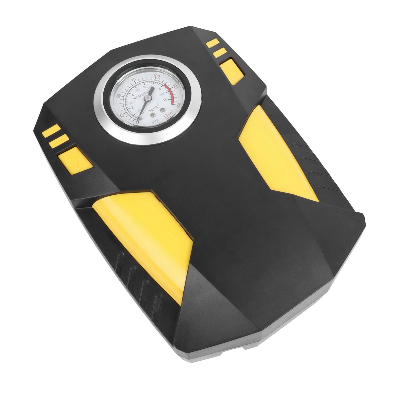 

Портативный воздушный компрессор для накачивания шин 12 В с цифровым манометром для легковых автомобилей