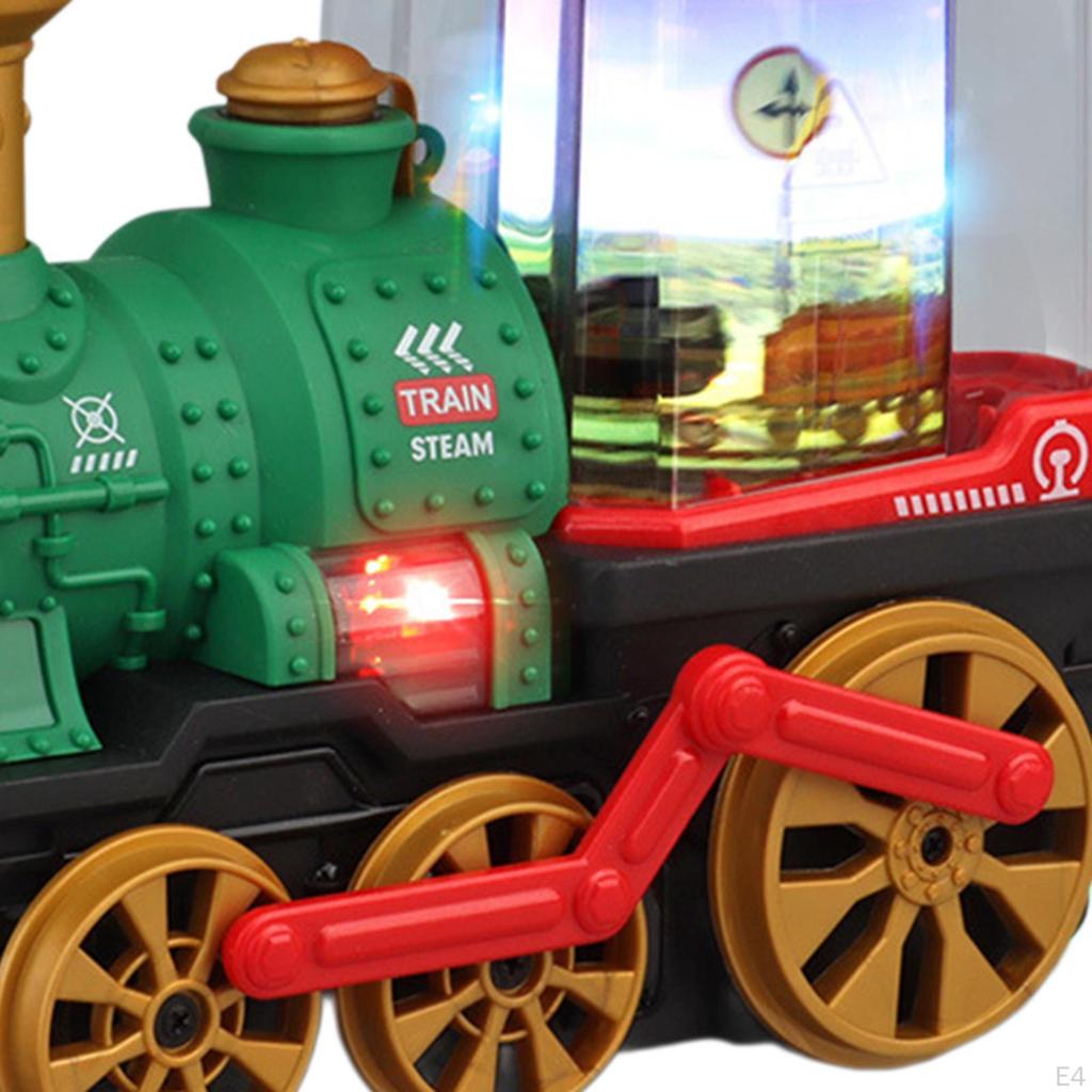 Electric Train Set with Interactive Features