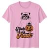 Trick Or Trash Halloween Raccoon Holidays Unisexs TShirt Unisexs Tee Graphic