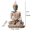 Buddhist Sculpture Statue House Ornament Meditating Display Buddhist Home Decors
