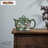 310ml Authentic Yixing Purple Clay Teapots Master Handmade Plum Bossom Pot Raw Ore Green Mud Kettle Chinese Zisha Tea Set Gift