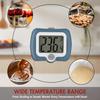 Digital Candy Thermometer with 10" Probe & Pot Clip - Instant-Read LCD Food Thermometer for Candy Making  Meat Cooking