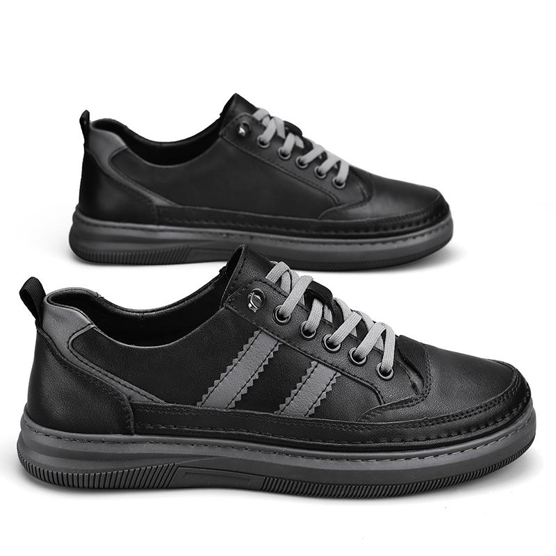 Fashion Classic Low Top New Mens Shoes Casual Shoes 2024 Breathable for Men Skate Shoes Men All-match Male Comfortable Leather Sneakers