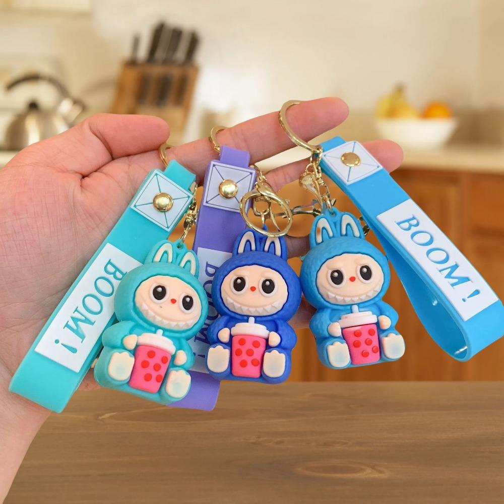 Cute Series Keychain Rab Seated Car Backpack Pendant