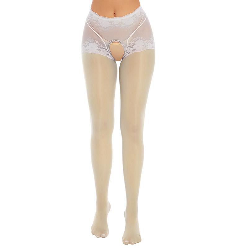 

Масло Блестящие Чулки с Открытой Промежностью Прозрачные Чулки с Подвязками Колготки Чулки Сексуальная Леди Эластичные Колготки Чулки с Вырезами 65-80kg