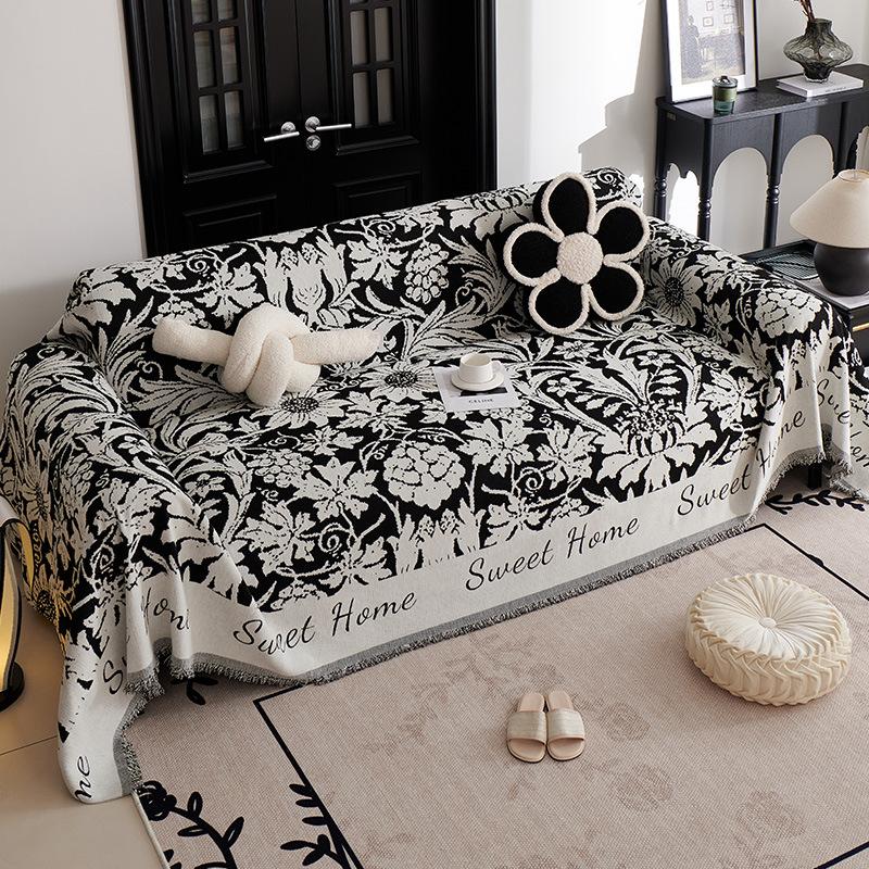 Chenille Sofa Cover Cloth for All Seasons, Anti-cat Scratching Full Cover Sofa Towel, New Style Sofa Cushion, Sofa Blanket