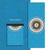 1.5mm Foldable Suede Yoga Mat Natural Rubber Fitness Mat Non Slip Sweat Absorbent Portable Travel Exercise Mat For Pilates