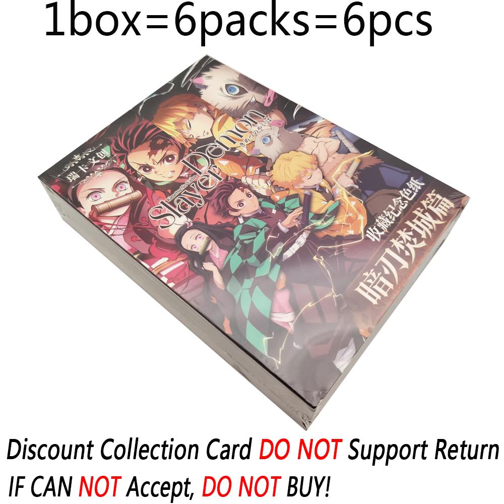 Popular Classic Japanese Anime Collection Cards Cartoon Handsome Creative Characters Color Paper Card Kids Gifts