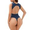 Seamless Thong Bodysuits for Women Tummy Control Shapewear One Piece Leotard Shirt Going Out Romper Tops Waist Trainer Slimming Body Shaper