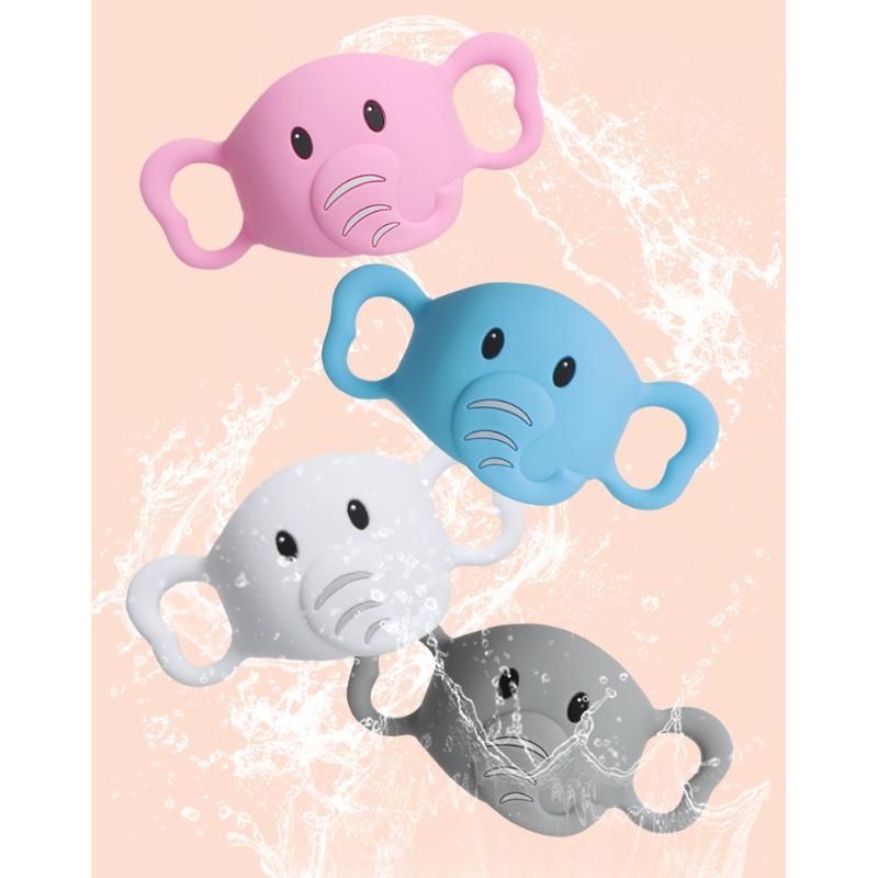 1Pcs Narrow Baby Feeding Bottle Holder Grips Silicone-Bpa-Free Bottle Handles For Baby Easy-Grip Transitional Sippy Cup Handles