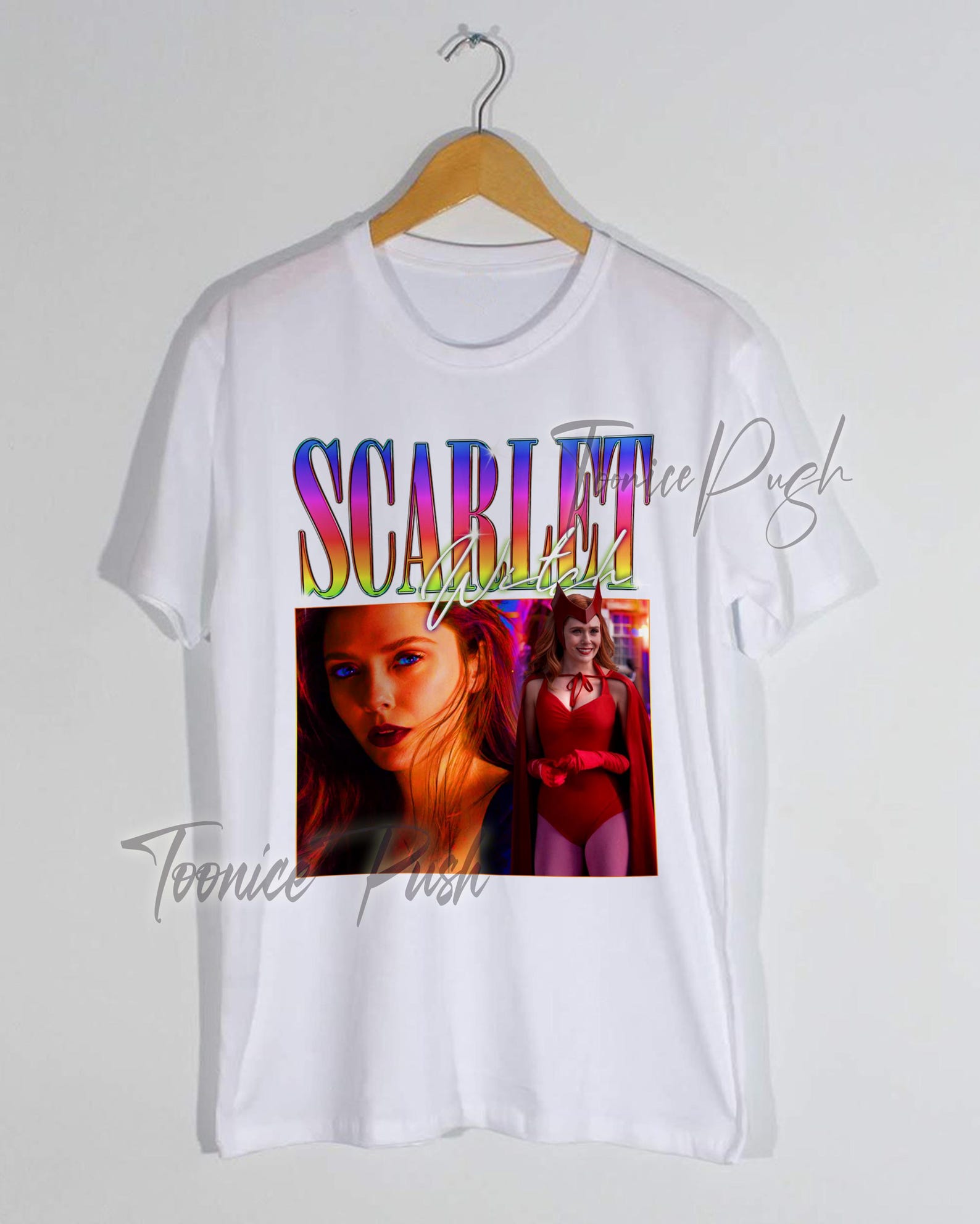 Scarlet Witch shirt, Wanda Maximoff Vintage style Retro graphic design T shirt and sweaT shirt 4XL