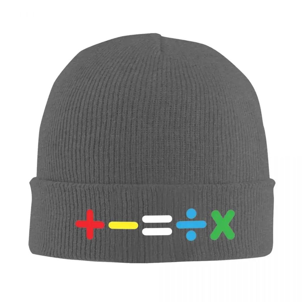 New Mathematics Ed Sheeran Music Knitted Hat For Women Unisex Beanie Winter Hat Acrylic Warm Caps