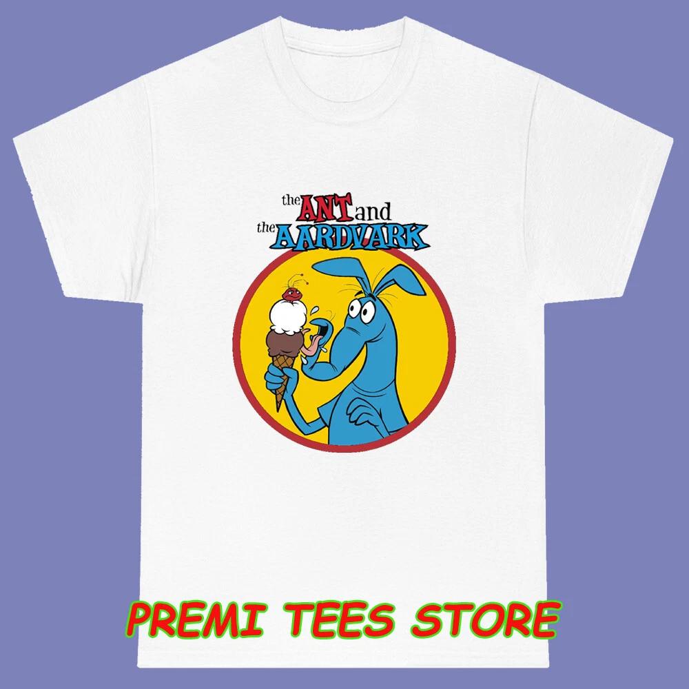 

The Ant And The Aardvark Cartoon Men s White Size S-3XL M