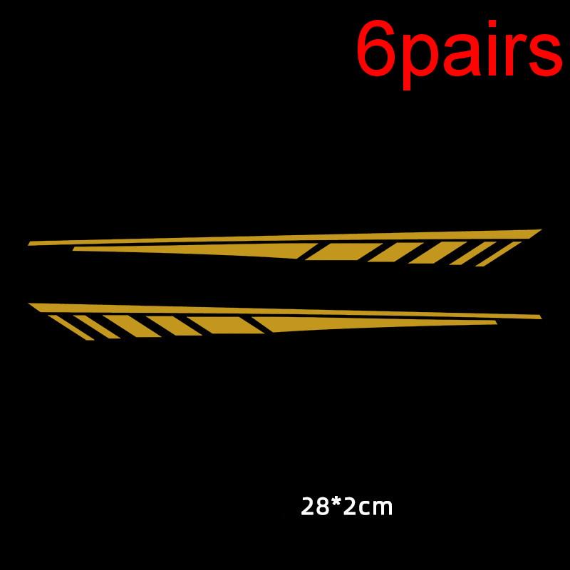 6 Paar Motorradkörper Reflektierend Wasserdicht Aufkleber Motorrad Front Kamm Universelle Aufkleber Für Yamaha R1 R3 Mt07 Mt09