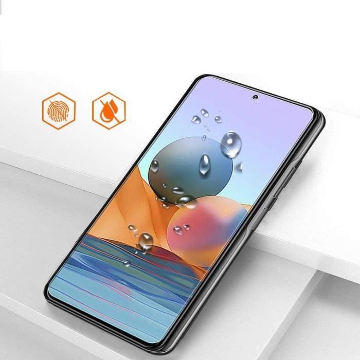Schutzfolie - Phonillico - Xiaomi REDMI NOTE 10 PRO - 2er-Pack - Gehärtetes Glas - Kratzfest