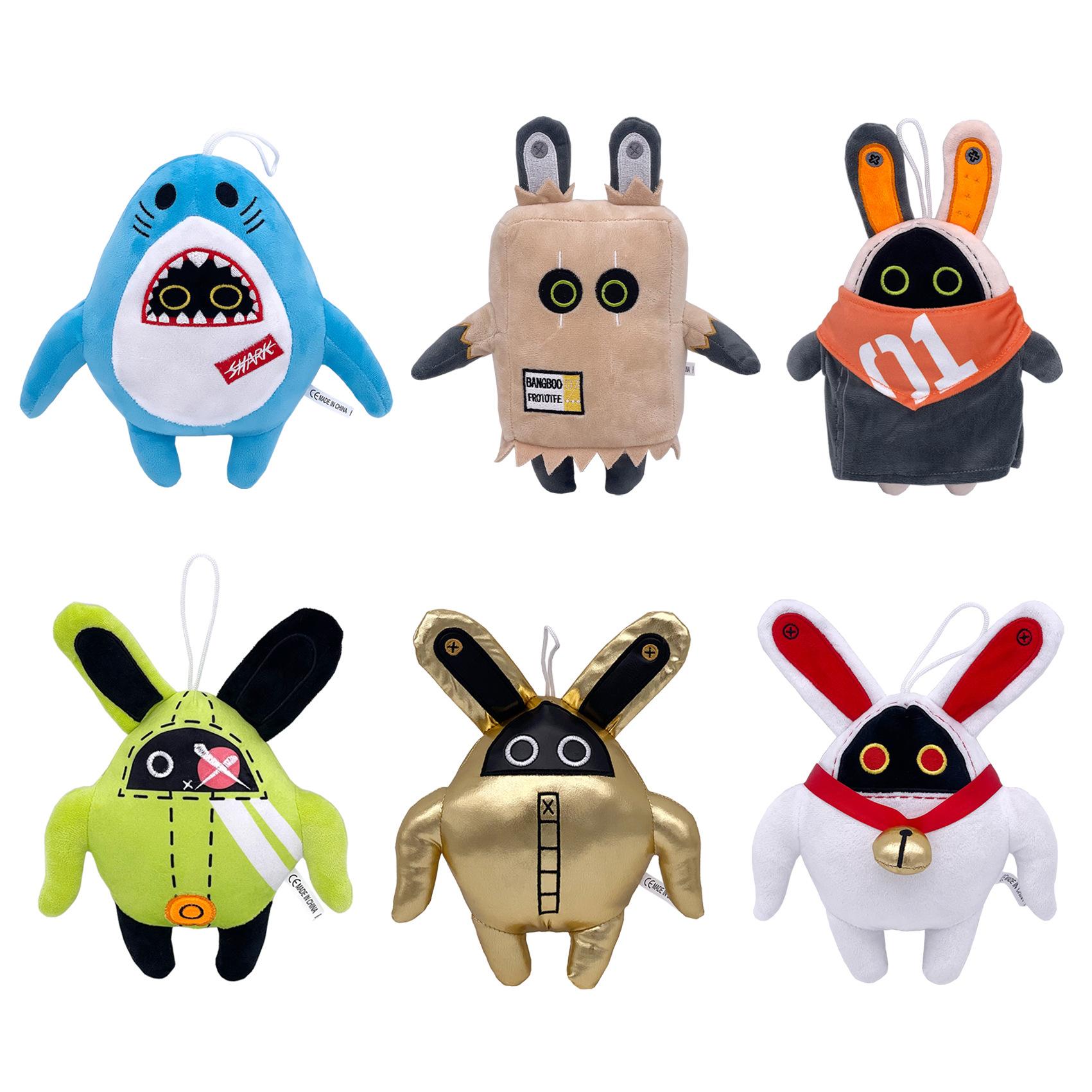 Yiran Bag Unisex New Zenless Zone Zero Plush Game Zero Bangboo Plush Periphery Plushie Soft Doll Zzz Bangboo Stuffed Animal Decoration Toys