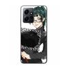 Maki Zenin Jujutsu Kaisen Phone Case For Redmi Note 14 15 Pro 5G 13 12 Pro Plus 11 11T 11E 11S 10 Pro 10S 9 9S Cover Cell Clear