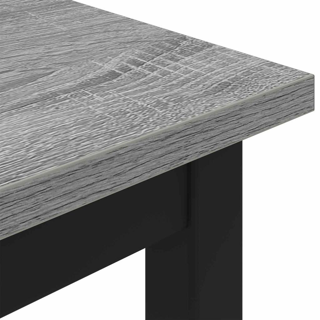 Bench Gray Sonoma 200 X 35 X 45 Cm Particleboard