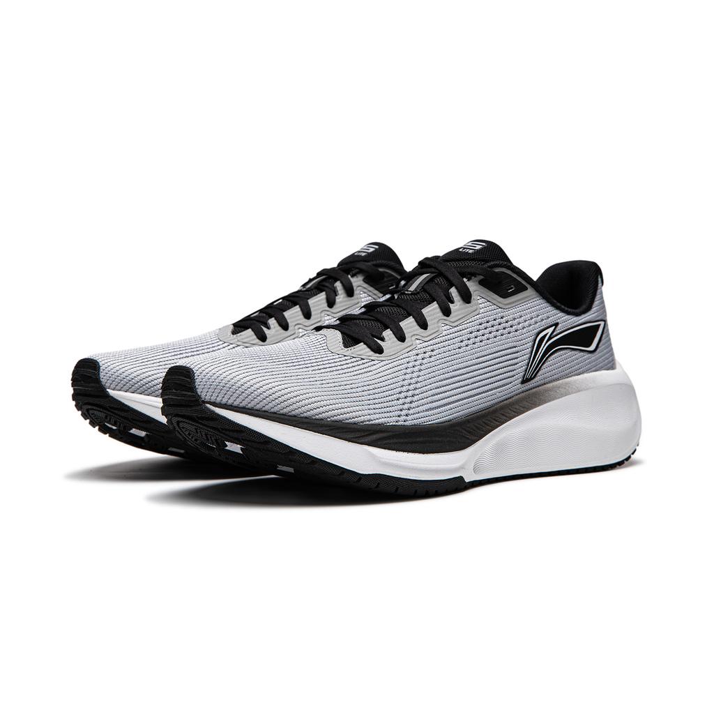 Li Ning Wu Yue 2.0 Lightweight High Resilience Running Shoes Men Sneakers Mist-Gray ARSU009-2