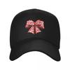 Valentine Heart Print Baseball Cap Unisex Adjustable Cotton Casual Outdoor Sun Protection Cap