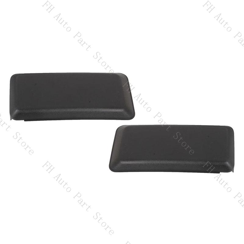 

2PCS Car Front Bumper Guards Pads Hole Trim Cover Beze Lid Cap For Ford F150 F-150 2018 2019 2020