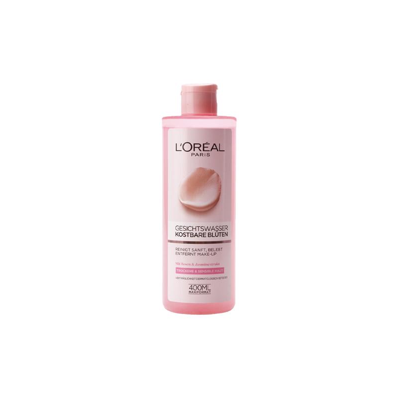 Loreal Paris Water Toner Moisturizing, Soothing and Moisturizing Rose Jasmine Powder Water-400ml